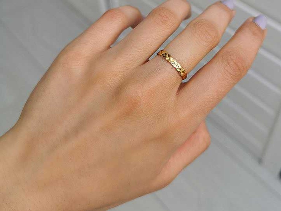 Ringe APRICOT room | Ring - 'Plait'