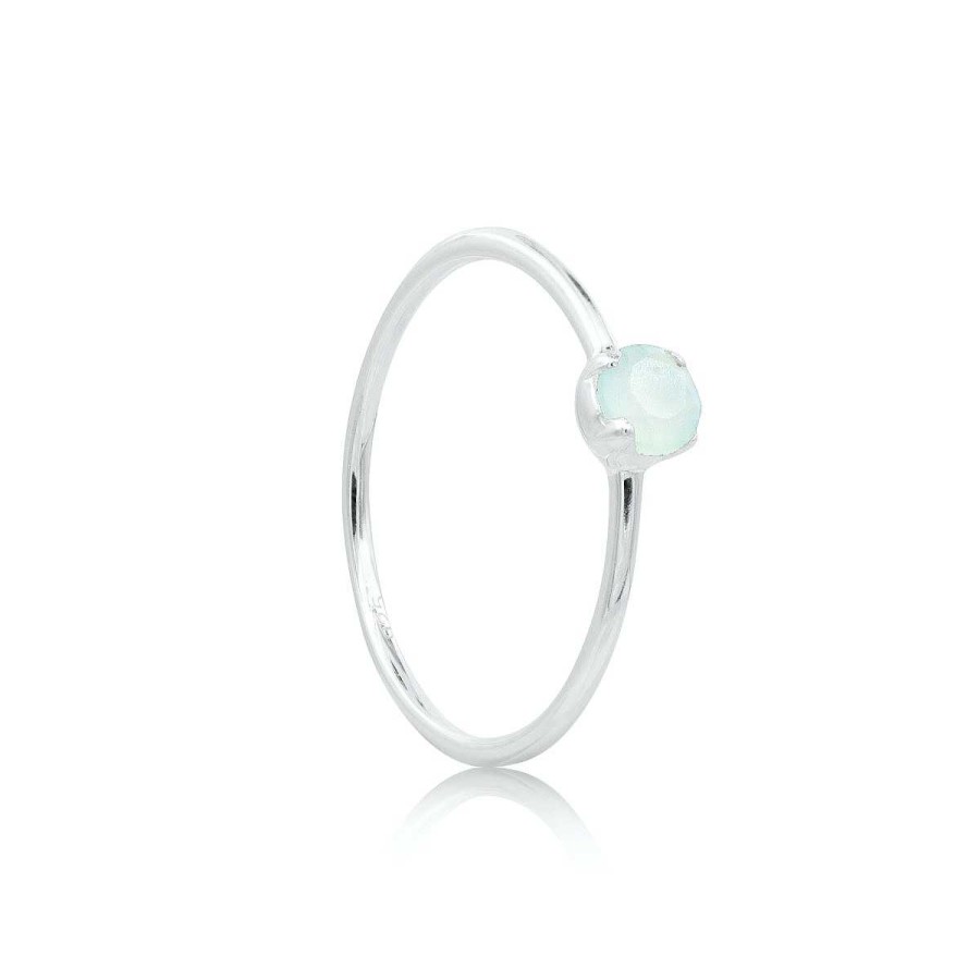 Ringe APRICOT room | Ring - 'Aqua Chalcedon'