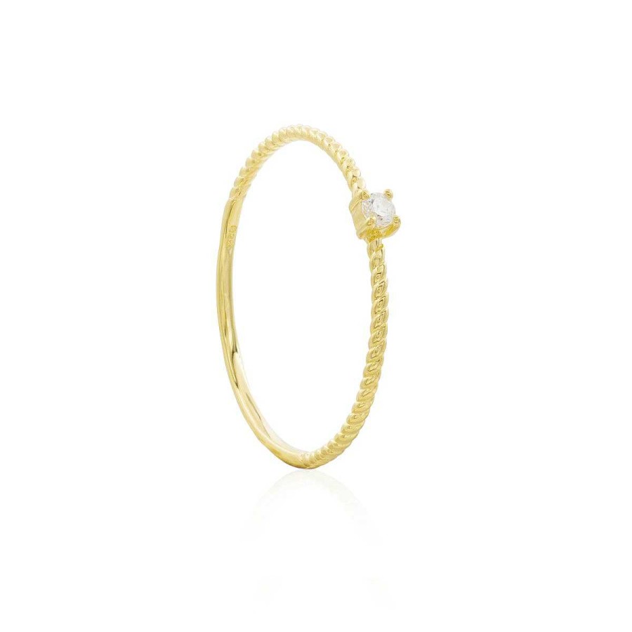 Ringe APRICOT room | Ring - 'Cz Twisted'