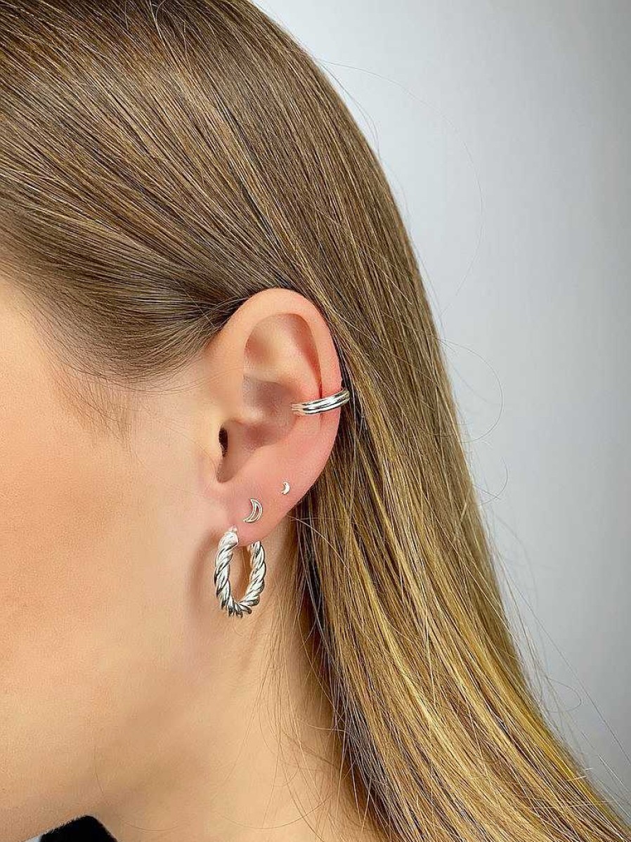 Ear Cuffs APRICOT room | Ear Cuff 'Lines Ii'