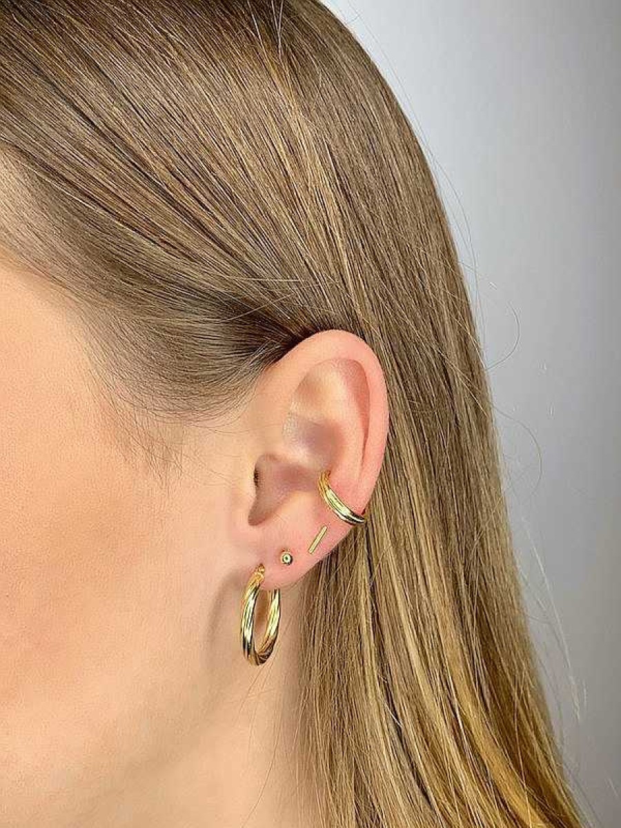 Ear Cuffs APRICOT room | Ear Cuff 'Lines Ii'