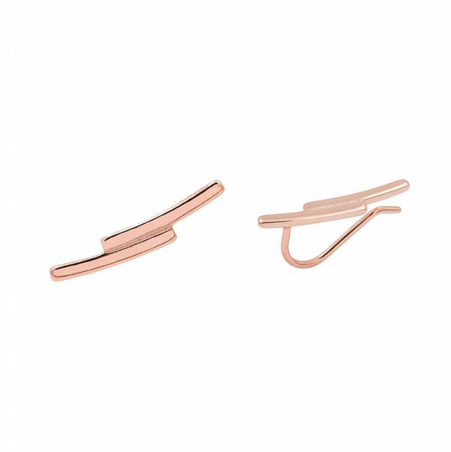 Ear Cuffs APRICOT room | Earclimber - 'Double'