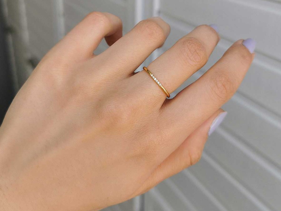 Ringe APRICOT room | Ring - 'Zirconia'