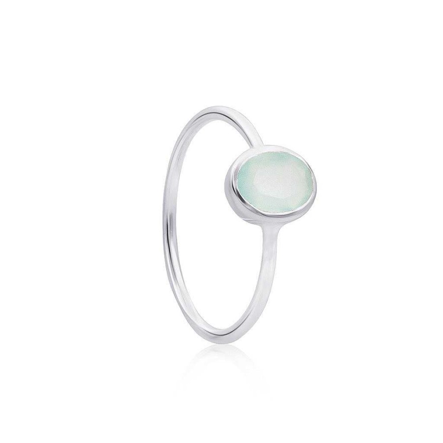 Ringe APRICOT room | Ring - 'Aqua Chalcedon'